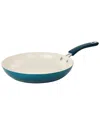 Oster Corbett 12in Blue Nonstick Frying Pan In Blue