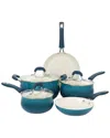 Oster Corbett 8pc Nonstick Cookware Set