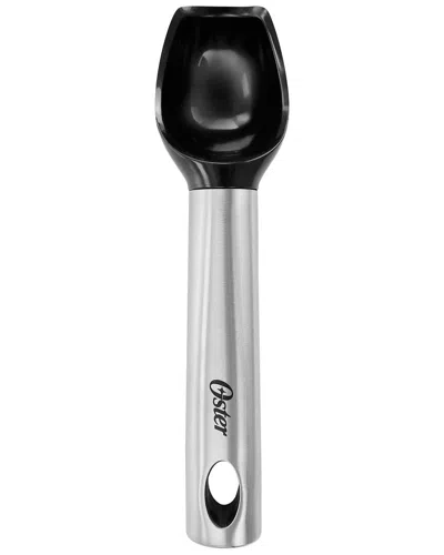 Oster Dnu Aur Discontinued  Baldwyn Stainless Steel And Plastic Ice Cream Scoop In Silver