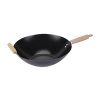 Oster Findley Carbon Steel 13.77" Wok In Black