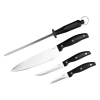 Oster Granger 4 Piece Stainless Steel Blade Cutlery Set In Black