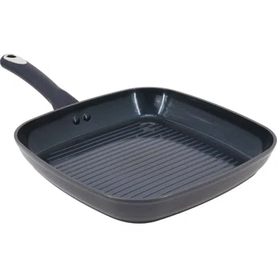 Oster Hawke 11 Inch Square Ceramic Nonstick Aluminum Grill Pan In Multi