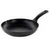Oster Kingsway 12 Inch Aluminum Nonstick Frying Pan In Black In Black