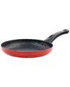 Oster Luneta 9.5in Nonstick Frying Pan In Red