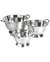 Oster Metaline 3pc Stainless Steel Kitchen Col & Er Set In Silver
