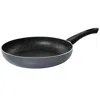 Oster Pallermo 11 Inch Nonstick Aluminum Frying Pan In Charcoal In Black