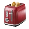 Oster Retro 2 Slice Toaster With Extra Wide Slots In Red