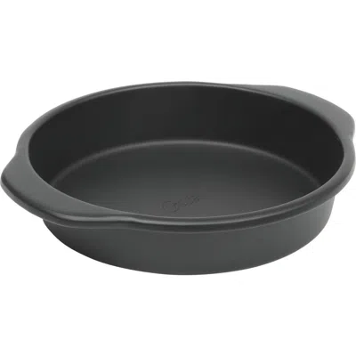 Oster Teston Platinum Collection 9 Inch Nonstick Carbon Steel Cake Pan In Black