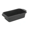 Oster Teston Platinum Collection 9 Inch Nonstick Carbon Steel Loaf Pan In Matte Black In Black