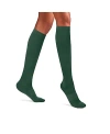 Ostrichpillow Bamboo Compression Socks In Forest Green