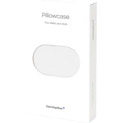 Ostrichpillow Memory Foam Bed Pillow In White