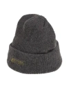 Ostrya Woman Hat Grey Size Onesize Recycled Cashmere, Nylon In Grey
