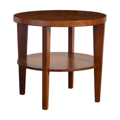 Pre-owned Osvaldo Borsani 1930's Italian Side Table In Brown