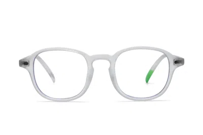 Otaaki Men's White Inga Screen Glasses  – Crystal