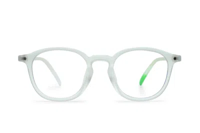 Otaaki Men's White Leah Screen Glasses– Crystal