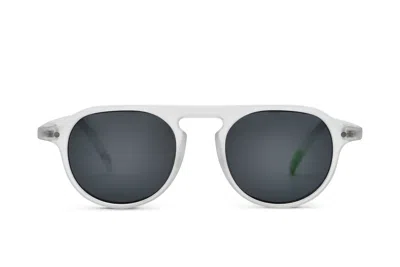 Otaaki Men's White Ralyn Sunglasses – Crystal