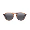 Otaaki Men's Zingaro Sunglasses – Smokey Brown In Brown