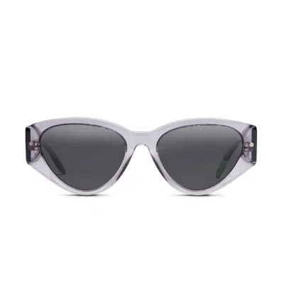 Otaaki Women's Grey Scandola Sunglasses – Transparent Grey