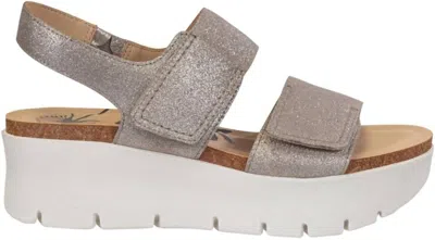 Otbt Montane Platform Sandals In Silver