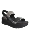Otbt Nova Platform Sandals In Black