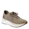 Otbt Alstead Perforated Sneaker In Grey