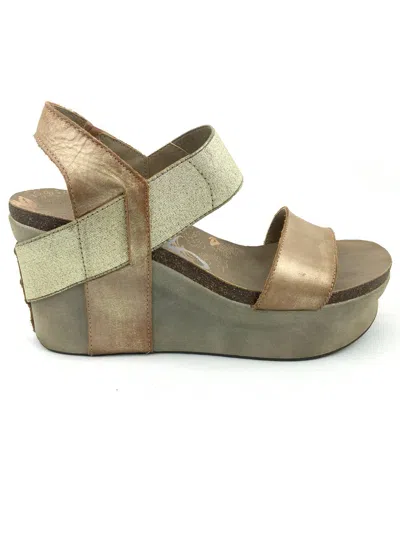 Otbt Women's Bushnell Wedge Sandals In Gold