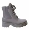 Otbt Women's Commander Utility Boots In Grey