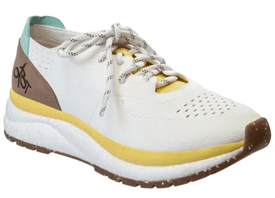 Otbt Women's Free Sneaker In Canary In White
