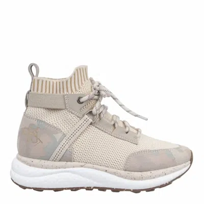 Otbt Women's Hybrid Sneakers In Bone Camo In Brown