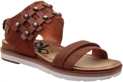 Otbt Women's Lantern Embellished Sandal In Butterscotch In Multi