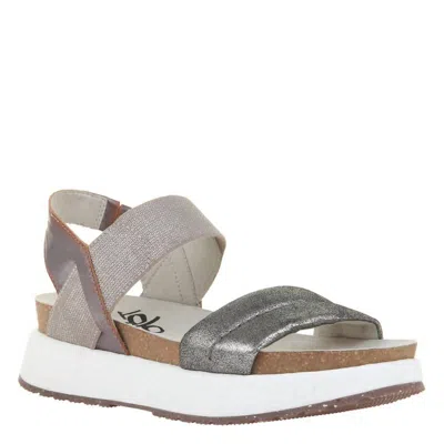 Otbt Women's Libra Sandals In Silver In Grey