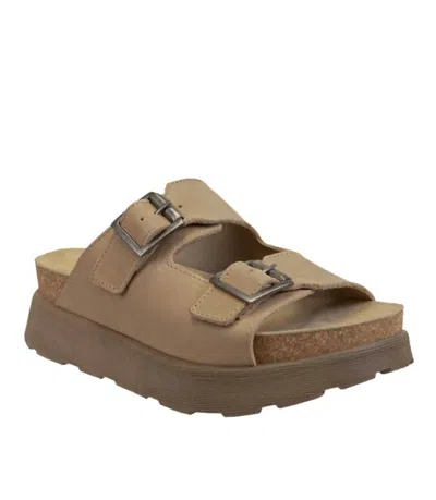 Otbt Women's Modulink Platform Sandals In Biege In Brown