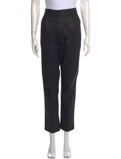 Pre-owned Otd Straight Leg Pants In Black