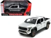 Other 2024 Toyota Tacoma Trailhunter Edition Pickup Truck Silver Metallic 1/24 Diecast Model Car In Silver