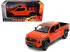 Other 2024 Toyota Tacoma Trd Off-road Edition Pickup Truck Octane Orange With Bed Camper 1/24 Diecast Mode In Orange