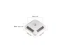 Other 3.5â€³ Solar Rotating Display Stand With White Base For 1/64 Scale Model Cars