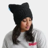 Other Arkyve Crochet Cat Hat In Black