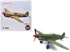 Other Curtiss P-40e Hawk Aircraft "china-burma-india Theater" (1942) United States Army Air Forces 1/72 Di In Green