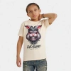 Other Kids' Streetz Iz Watchin Bad Bunny T-shirt In Off White