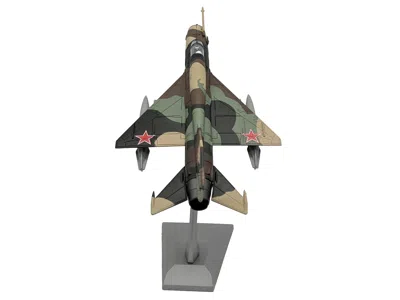 Other Mikoyan-gurevich Mig-21sm Fishbed-j Fighter Aircraft "soviet Air Force" 1/72 Diecast Model Airplane In Green
