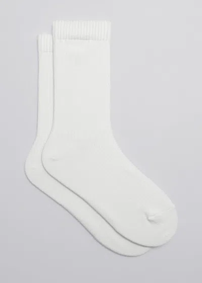 Other Stories 2-pack Socks In White