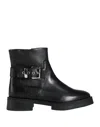 Other Stories &  Woman Ankle Boots Black Size 6 Soft Leather In Black