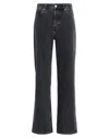 Other Stories &  Woman Jeans Black Size 25w-32l Cotton In Black