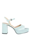 Other Stories &  Woman Sandals Sage Green Size 5 Polyester In Sage Green