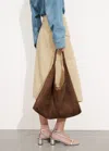 OTHER STORIES LARGE SUEDE TOTE
