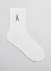 OTHER STORIES EMBROIDERED ANKLE SOCKS