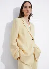 OTHER STORIES FITTED LINEN BLAZER