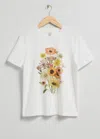 OTHER STORIES FLORAL PRINT JERSEY T-SHIRT