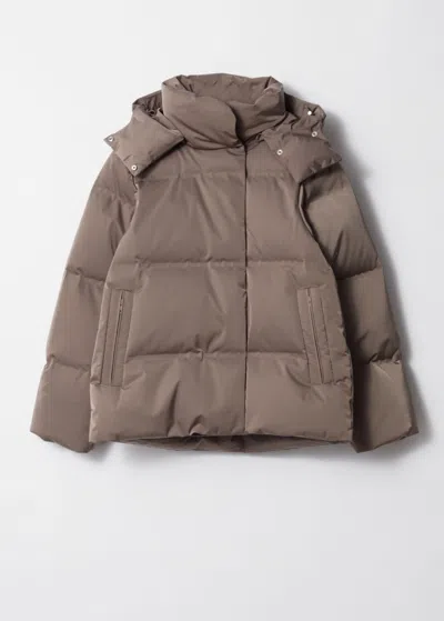 Other Stories Padded Down Jacket In Beige