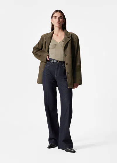 Other Stories Straight Jeans In Blue